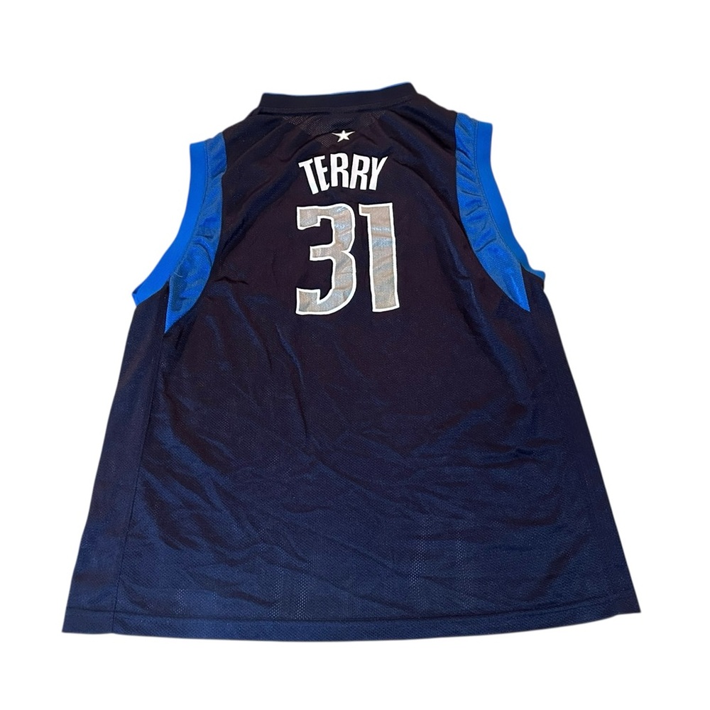 Adidas Boys Dallas Mavericks Jason Terry Home Jersey Sz XL - Picture 2 of 7